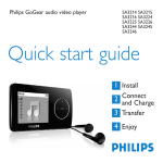 Philips GoGear SA3216 User's Manual