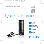 Philips SA1335 User's Manual
