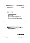 Philips DVP5100K User's Manual