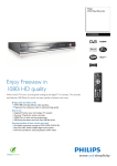 Philips DVDR5500 User's Manual