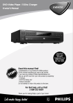 Philips DVD972C User's Manual