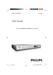 Philips DVD622/93 User's Manual