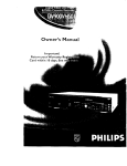 Philips DV900VHS0I User's Manual