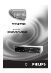 Philips DV900VHS01 User's Manual