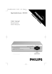 Philips DSR2010 User's Manual