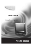 Philips CCA134AT User's Manual