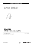 Philips BGA2711 User's Manual