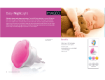 Philips Baby NightLight User's Manual