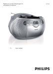 Philips AZ1047 User's Manual