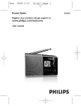 Philips AE1850 User's Manual