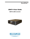 Philips ADAT-4 User's Manual