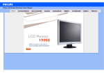 Philips 190S8 User's Manual