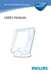 Philips 100WT10P User's Manual
