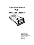 PHD Products PHD Carbon Monoxide Alarm 13-027 User's Manual
