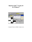 PG Music Band in a Box - 2010 (Windows) Upgrade Manual