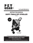 PetGear Happy Trails User's Manual