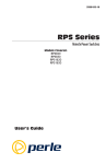 Perle Systems RPS1630 User's Manual