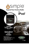 Peripheral Electronics IPOD PGHSB1 User's Manual