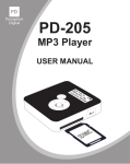 Perception Digital PD-205 User's Manual