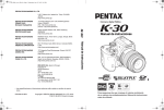 Pentax K-30 User's Manual