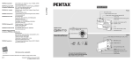 Pentax Optio T-10 Operating Manual