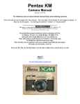 Pentax KM Camera User's Manual