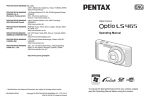 Pentax Digital Camera 14071 User's Manual