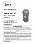 Pentair and P8 User's Manual