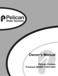 Pelican Water Dispenser WHWF 1354 User's Manual