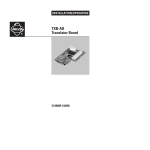 Pelco Translator Board TXB-AD User's Manual