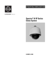 Pelco Spectra IV IP Series Dome System IV IP User's Manual
