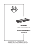 Pelco Switch MPT9008CZ User's Manual