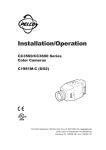 Pelco CC3600 User's Manual