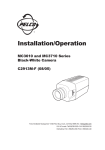 Pelco C2913M-F User's Manual