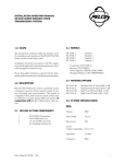 Pelco WLV500-1 User's Manual