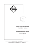 Pelco PMC14EX User's Manual