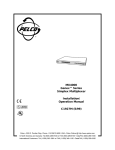 Pelco C1927M User's Manual