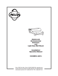 Pelco EU3512-3X User's Manual