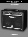 Peavey TransChorus 210 User's Manual