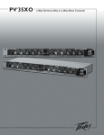 Peavey PV 35XO User's Manual