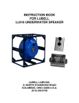 Peavey LL916 User's Manual