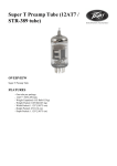 Peavey 53210 Data Sheet