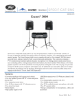 Peavey 3000 User's Manual