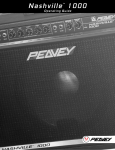 Peavey 1000 User's Manual