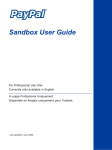 PayPal Sandbox - 2006 User Guide