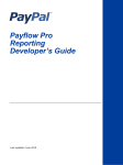 PayPal Payflow Pro - 2010 Developer's Guide