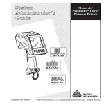 Paxar Monarch TC6039SA User's Manual