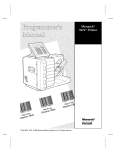 Paxar 9474 User's Manual