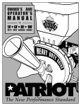 Patriot Products 5F User's Manual