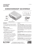 PASCO Specialty & Mfg. CI-6400 User's Manual